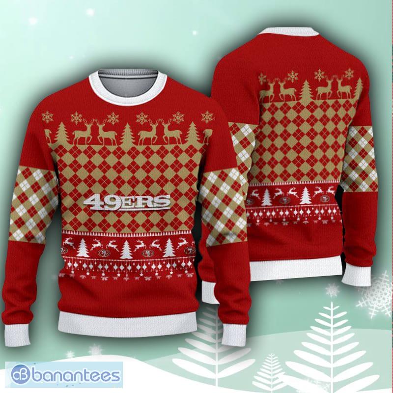 The Top 10 Cool Winter Christmas Sweaters For 49ers Fans