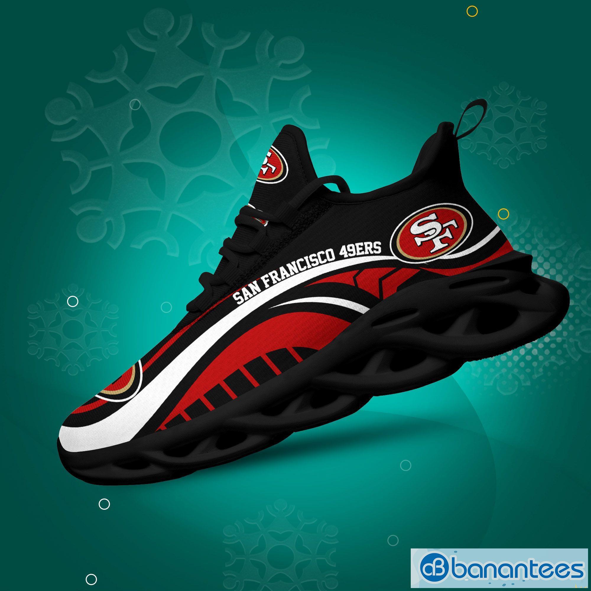 San Francisco 49ers Design Max Soul Shoes For Men And Women - Banantees