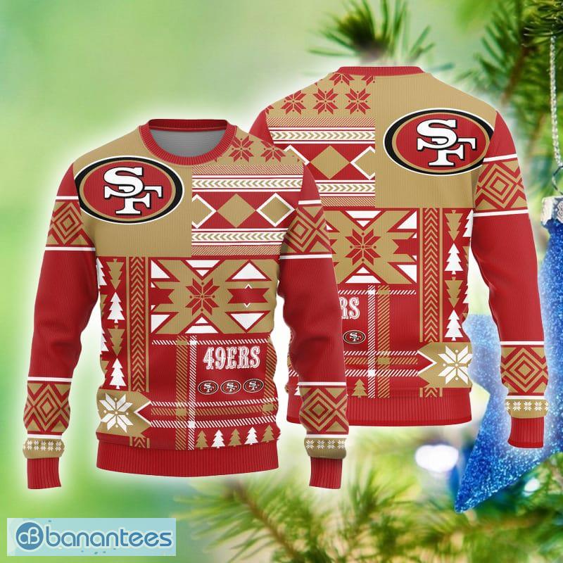 Christmas Gift San Francisco 49ers Ugly Christmas Sweater - Banantees