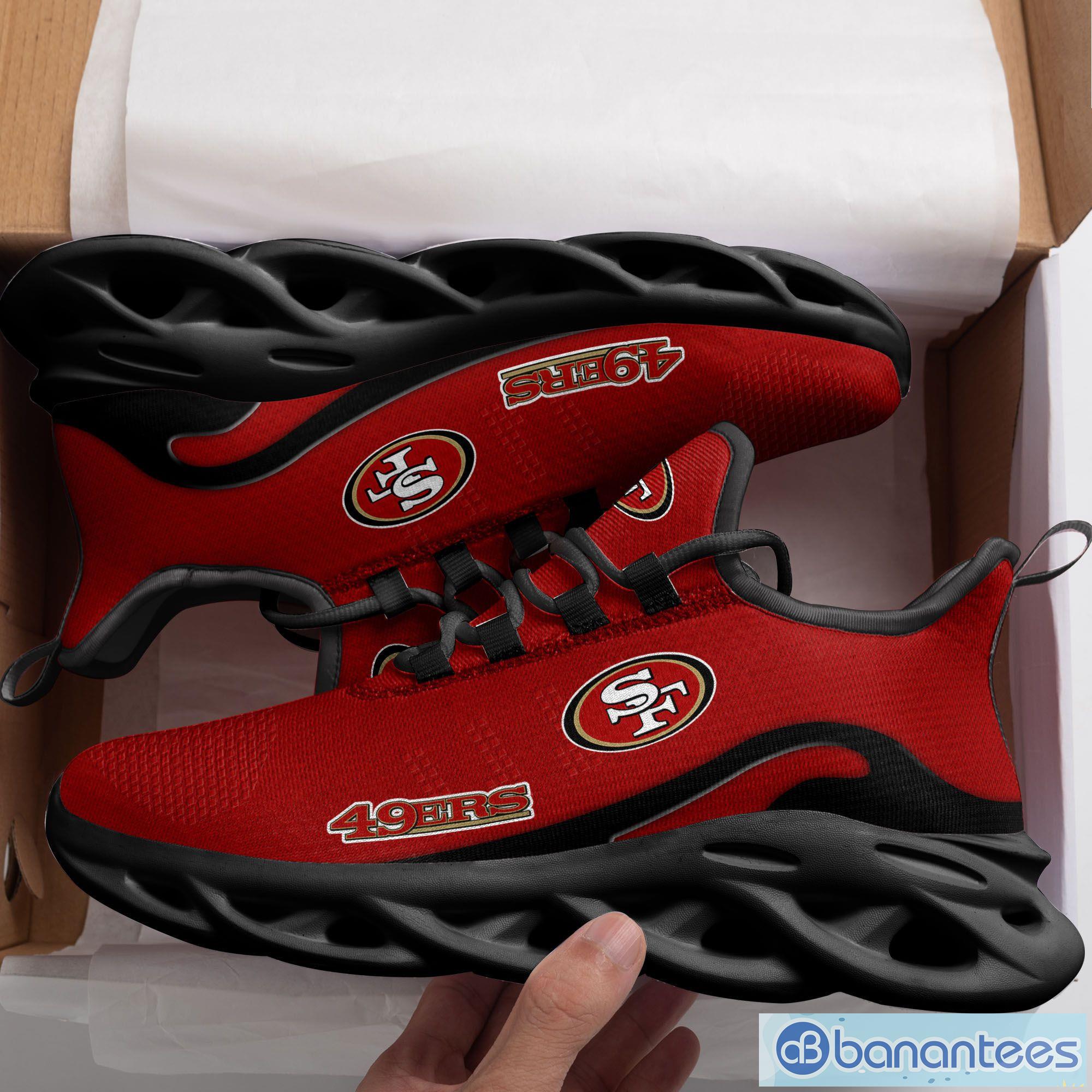 San Francisco 49ers Design Max Soul Shoes For Men And Women - Banantees