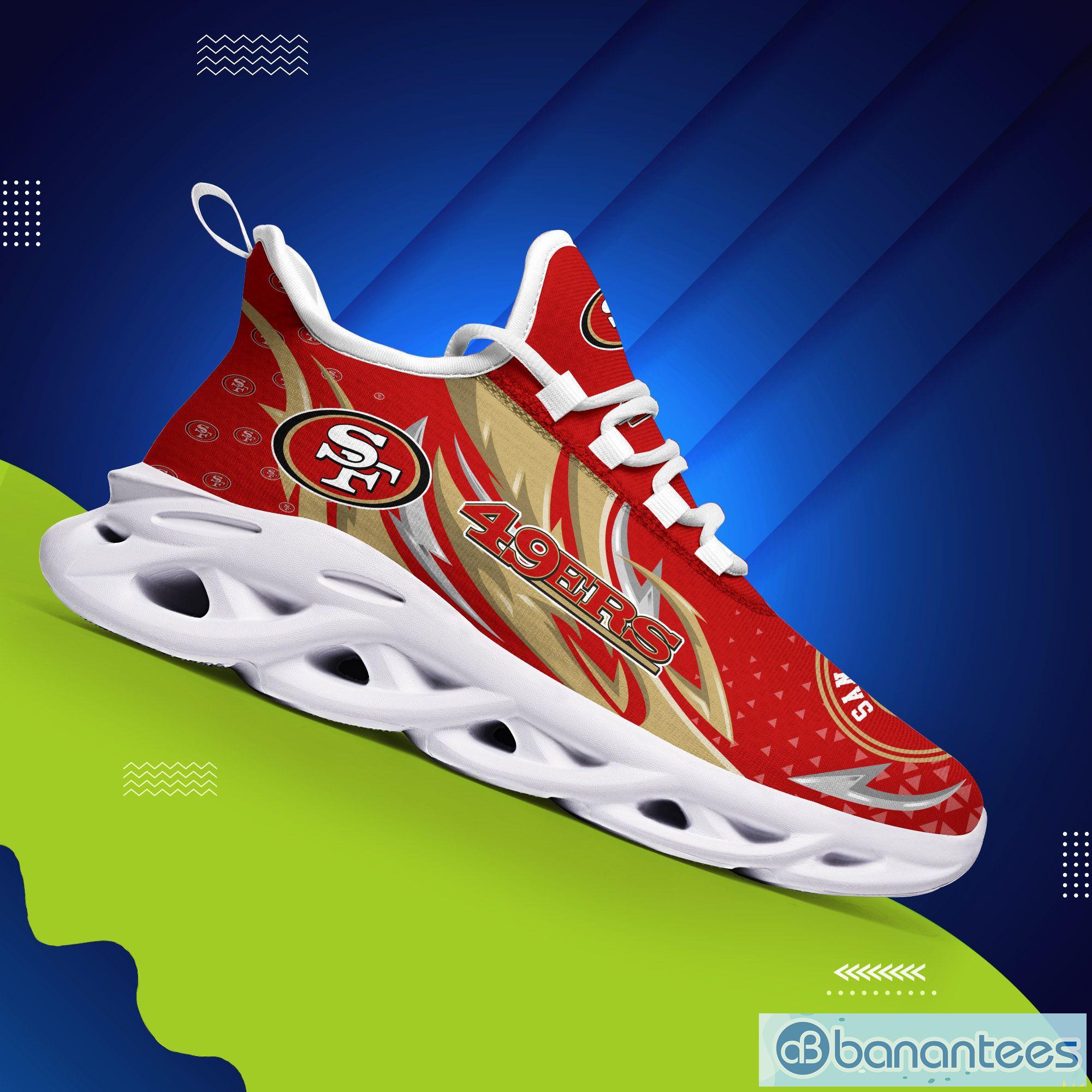 San Francisco 49ers Design Max Soul Shoes For Men And Women - Banantees