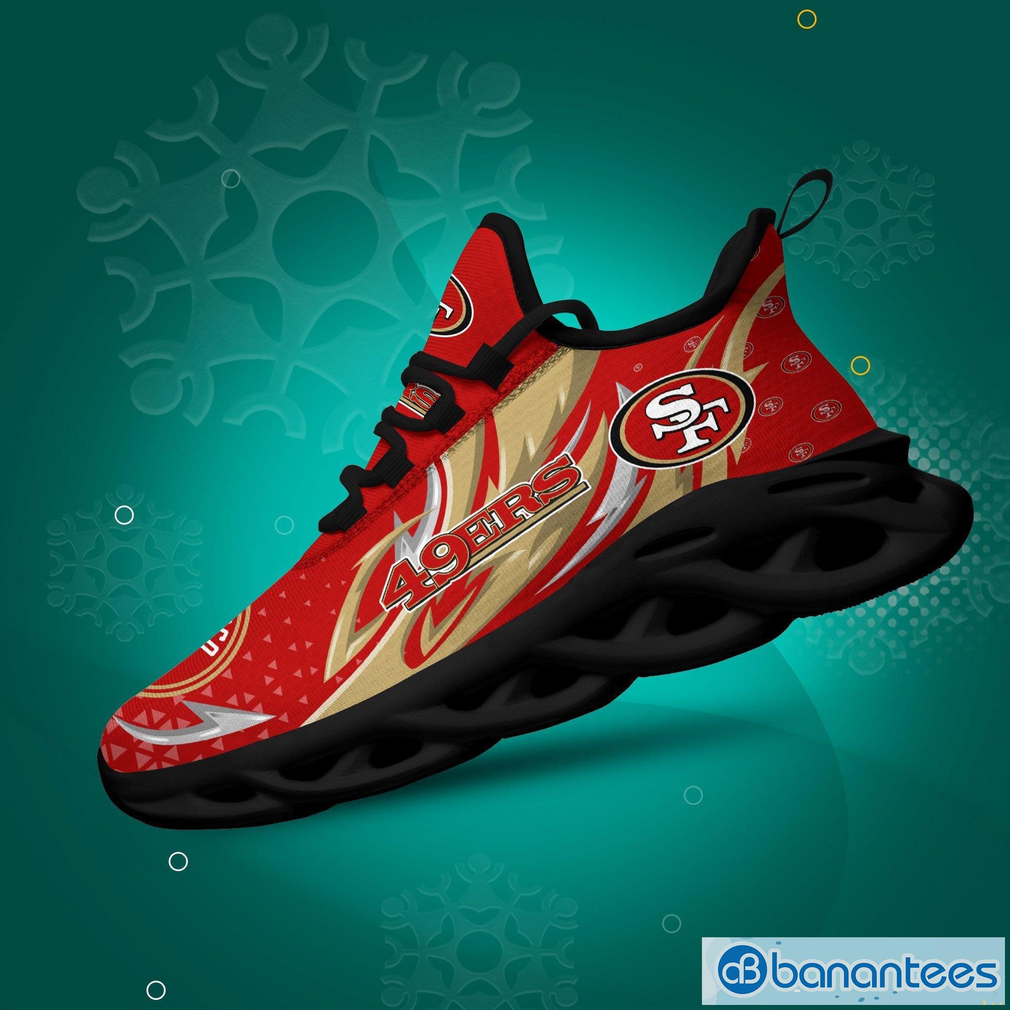 Buffalo Bills Neon Flames Design Running Sneaker Max Soul Shoes