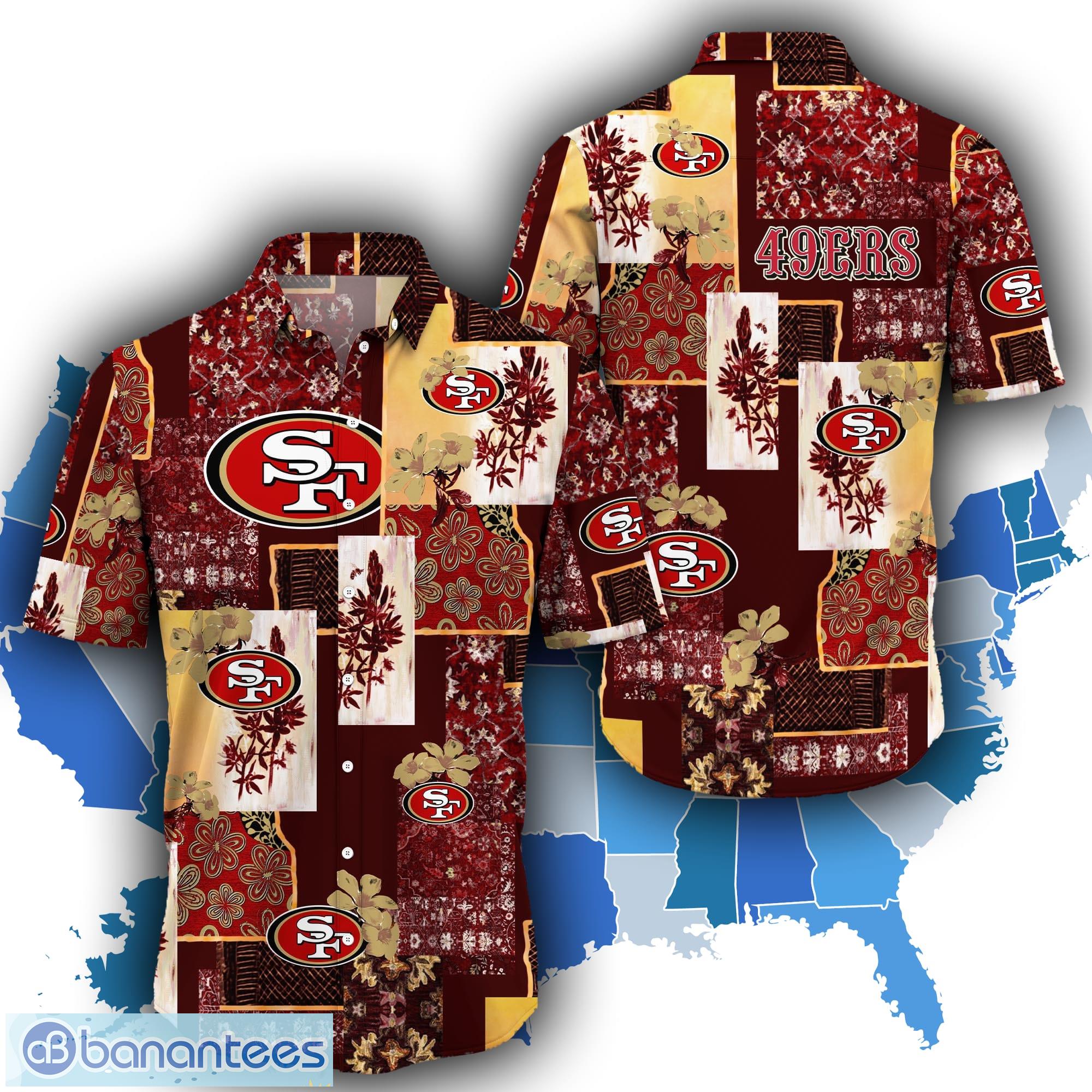 NFL San Francisco 49ers Hawaiian Shirts Skull Halloween Show Off