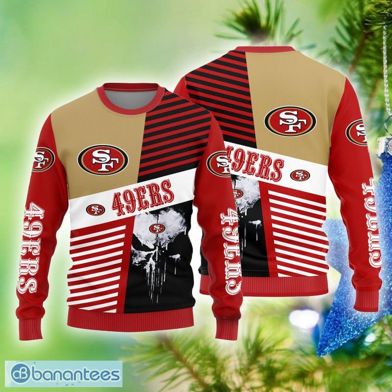 NFL San Francisco 49ers New Season Cozy Ugly Christmas 3D Sweater -  Banantees