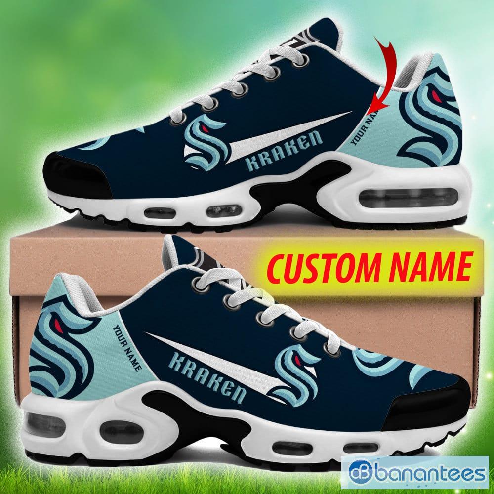 Custom Name Green Bay Packers New Logo Air Cushion Sports Shoes Men Women -  Banantees