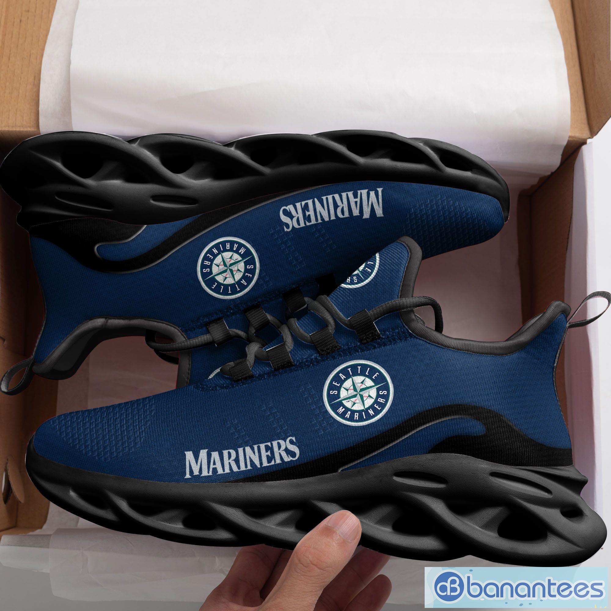 Seattle Seahawks Geometric Hexagon Design Running Sneaker Max Soul Shoes  Gift For Men And Women - Banantees