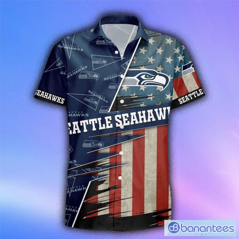 Seattle Seahawks Casual 3D Polo Shirt - T-shirts Low Price