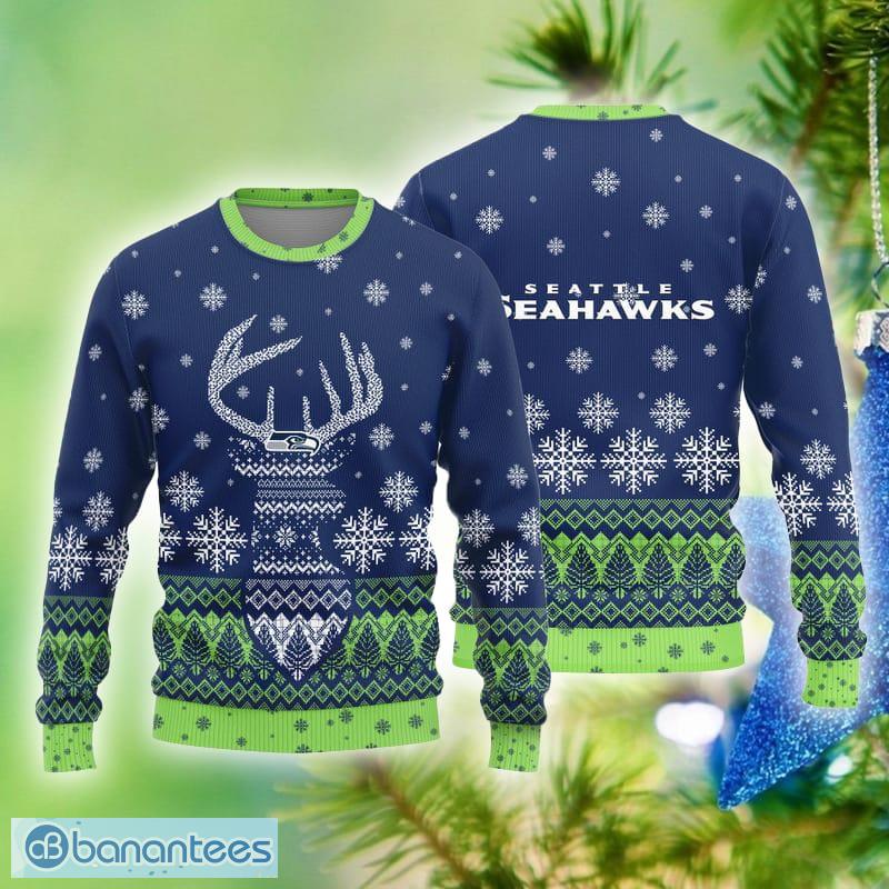 : Seattle Seahawks Ugly Christmas Sweater