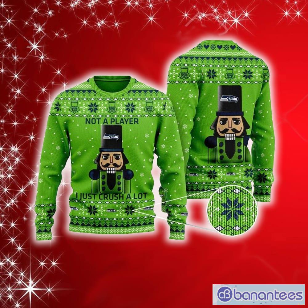 NFL Seattle Seahawks Christmas Sweater Xmas Gift - Banantees