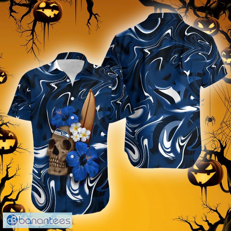 Seattle Seahawks Mens Floral Shirt