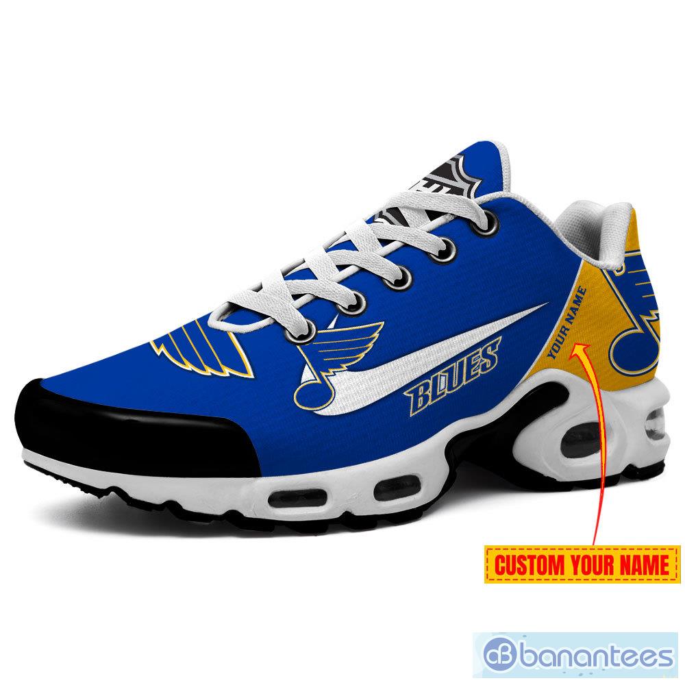 St. Louis Blues Fan Unofficial Running Shoes Sneakers White 