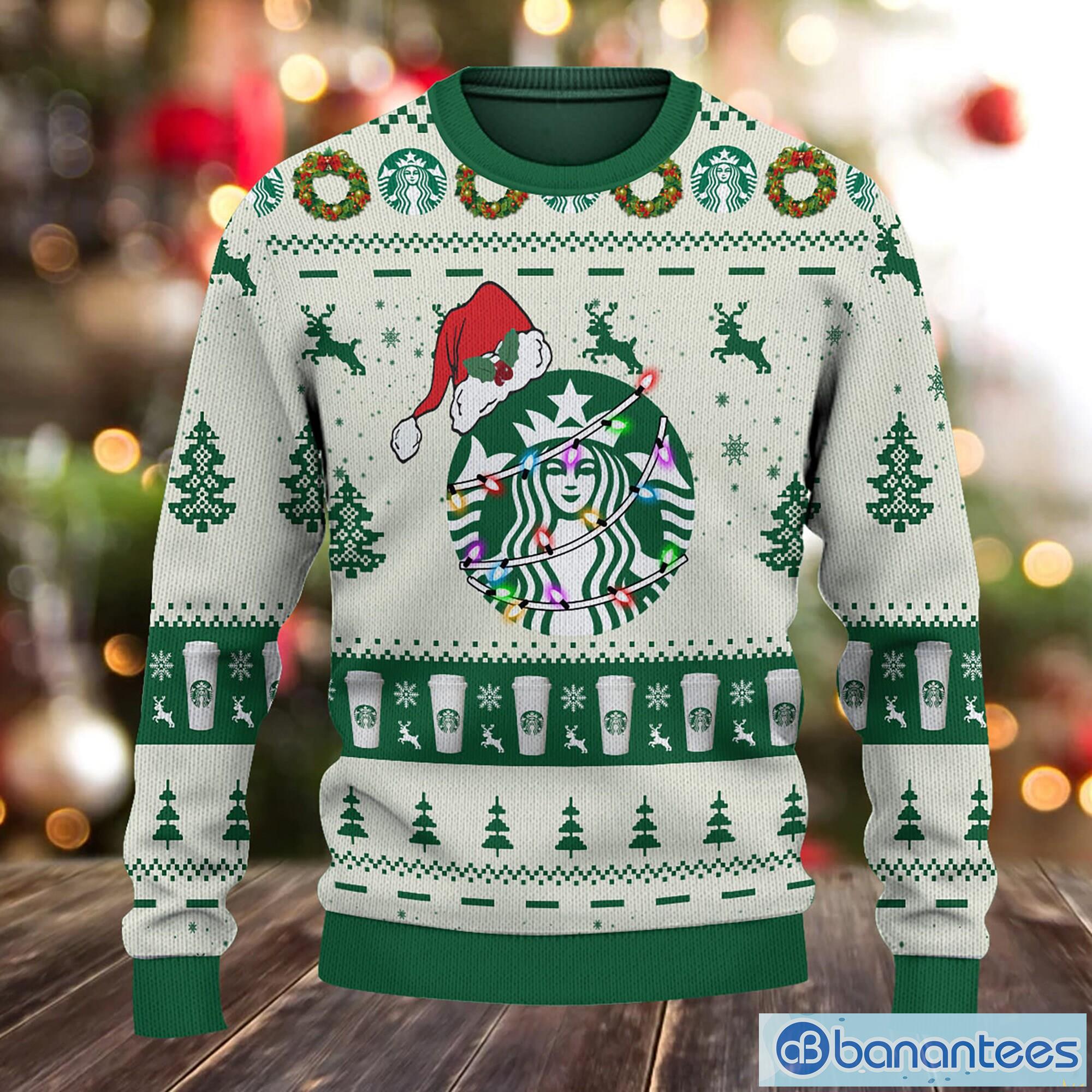 Starbucks Coffee Christmas Ugly Sweater Funny For Men And Women - Banantees
