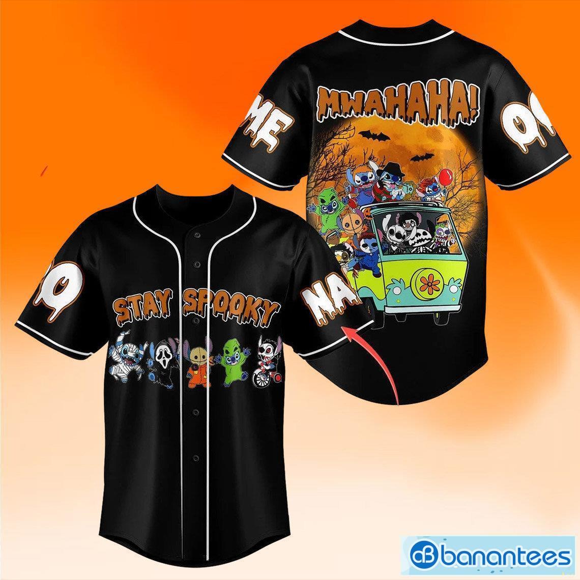 Cleveland Browns NFL Baseball 2023 Chilling Halloween tunes Baseball Jersey  Shirt - Banantees