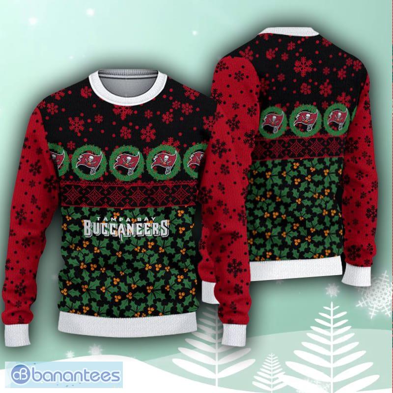 Tampa Bay Buccaneers Christmas Pattern Ugly Christmas Sweater Christmas  Gift - Banantees