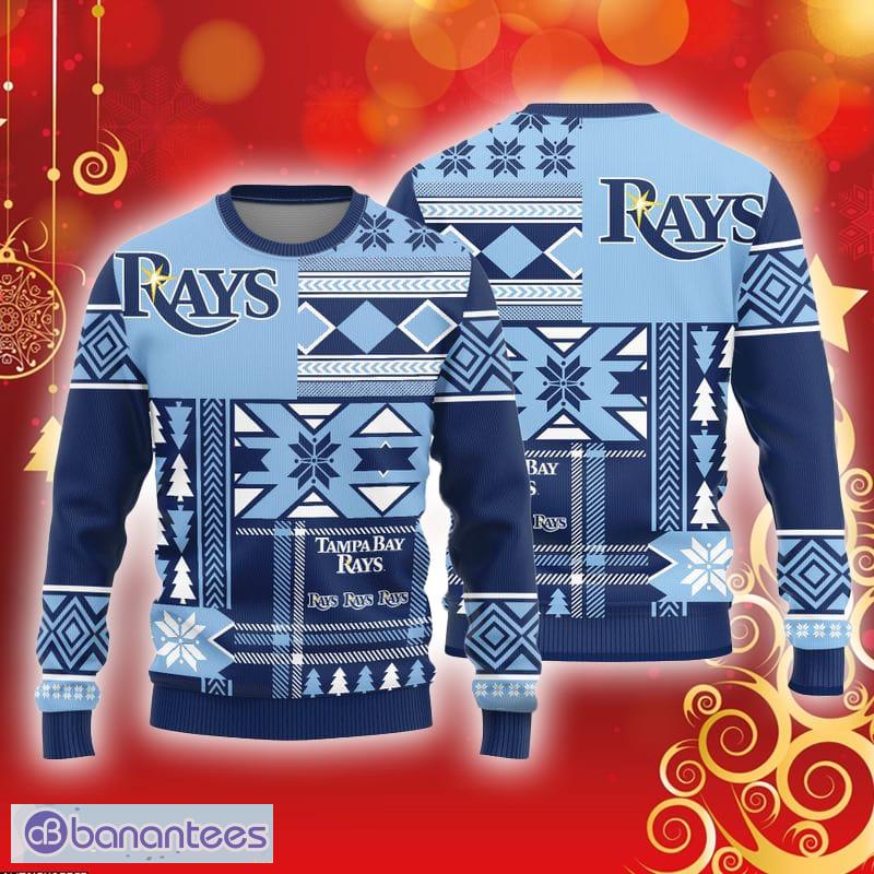 Tampa Bay Rays Skull Pattern Knitted Sweater For Christmas