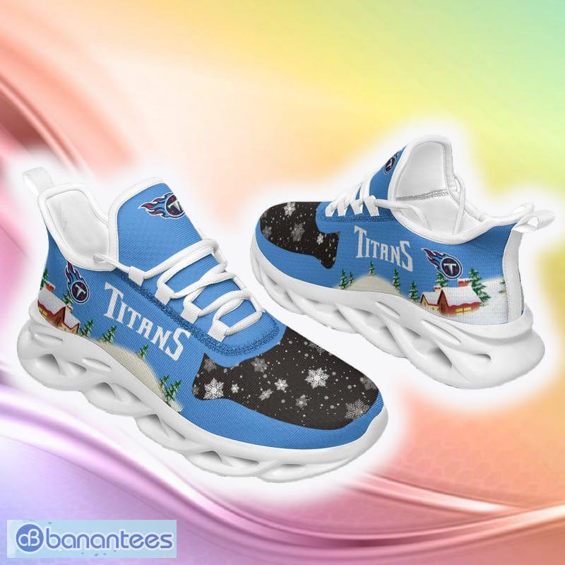 Tennessee Titans NFL Clunky Sneakers Max Soul Shoes - Growkoc