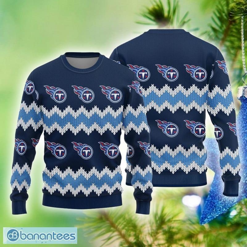 Tennessee Titans Basic Pattern Knitted Sweater For Christmas - Freedomdesign