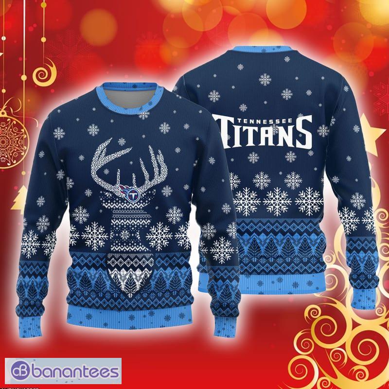 Tampa Bay Buccaneers Christmas Cool Reindeer 3D Ugly Christmas Sweater For  Fans - Banantees