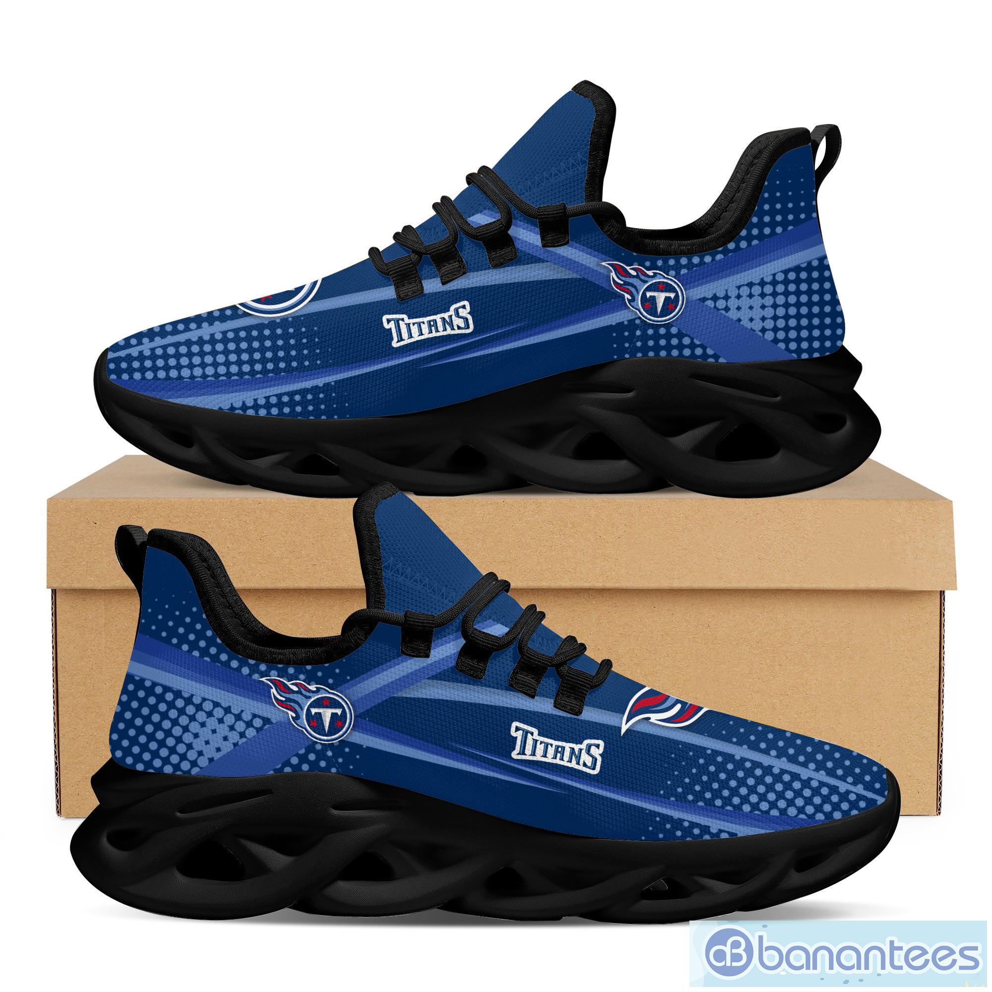 Tennessee Titans NFL Clunky Sneakers Max Soul Shoes - Growkoc