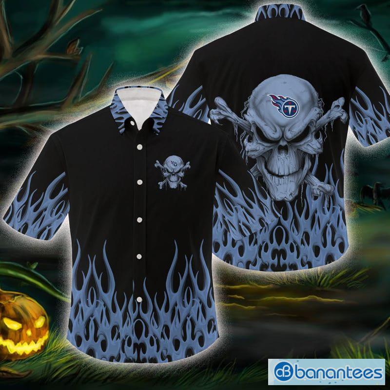 Tennessee Titans NFL Skull Halloween Gift Fans Hawaiian Shirt For Men And  Women - Limotees