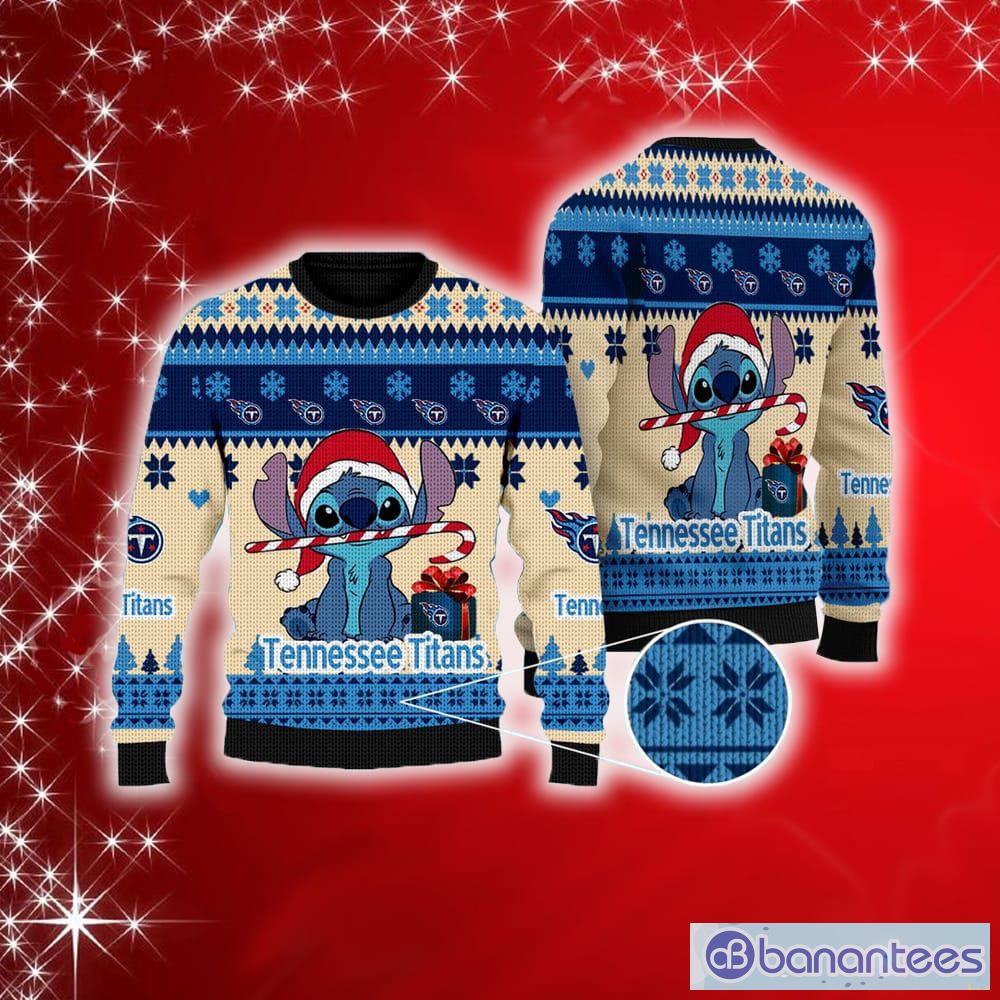 Tennessee Titans NFL Stitch New Ugly Christmas Sweater For Men And Women  Gift Fans - Banantees