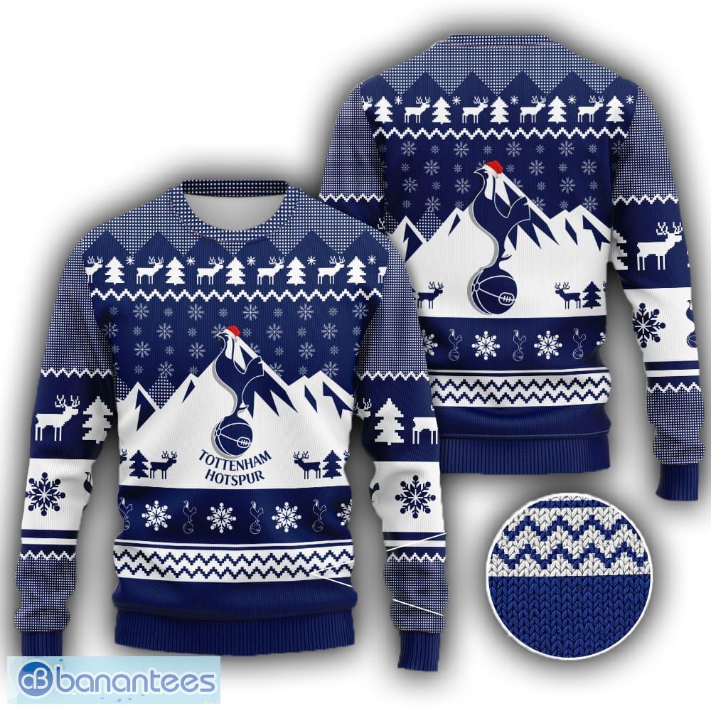 Tottenham Hotspur Frankincense All Over Print Knitted Sweater Gift