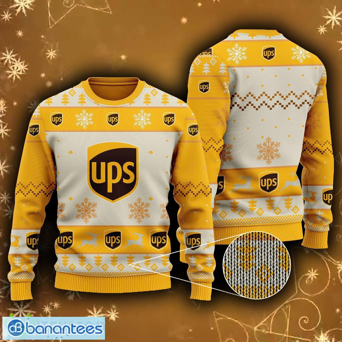 Kansas City Chiefs NFL Apparel AOP Ugly Christmas Sweater Yellow