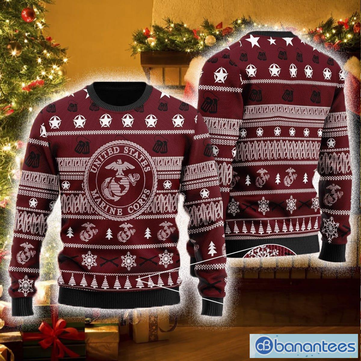 Marine shop christmas sweater