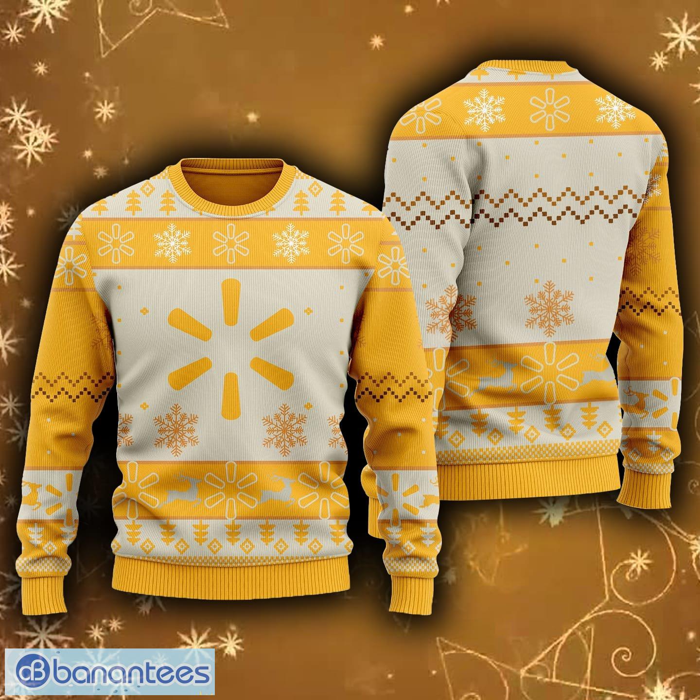 walmart Brand Logo Ugly Xmas Sweater Gift For Christmas Sweatshirt -  Banantees