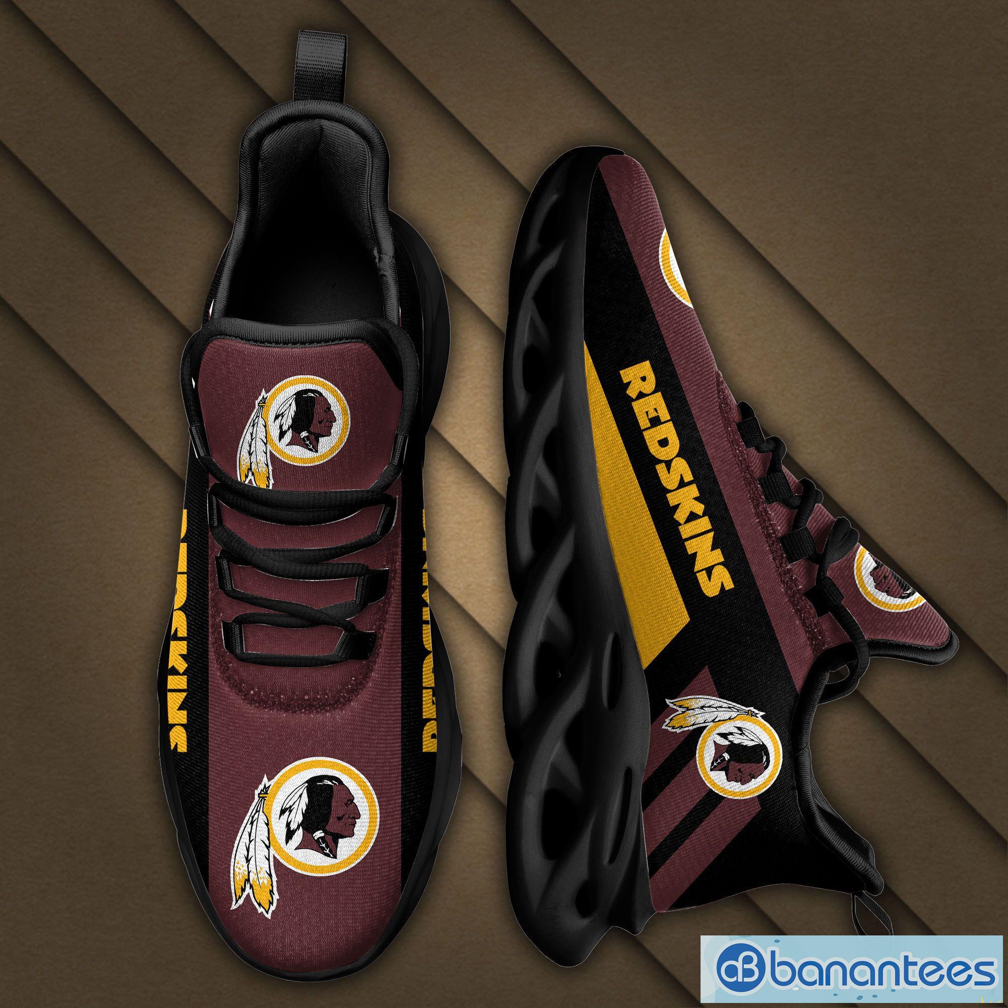 Washington Redskins Logo Torn Running Sneaker Max Soul Shoes Gift For Men  And Women - Banantees