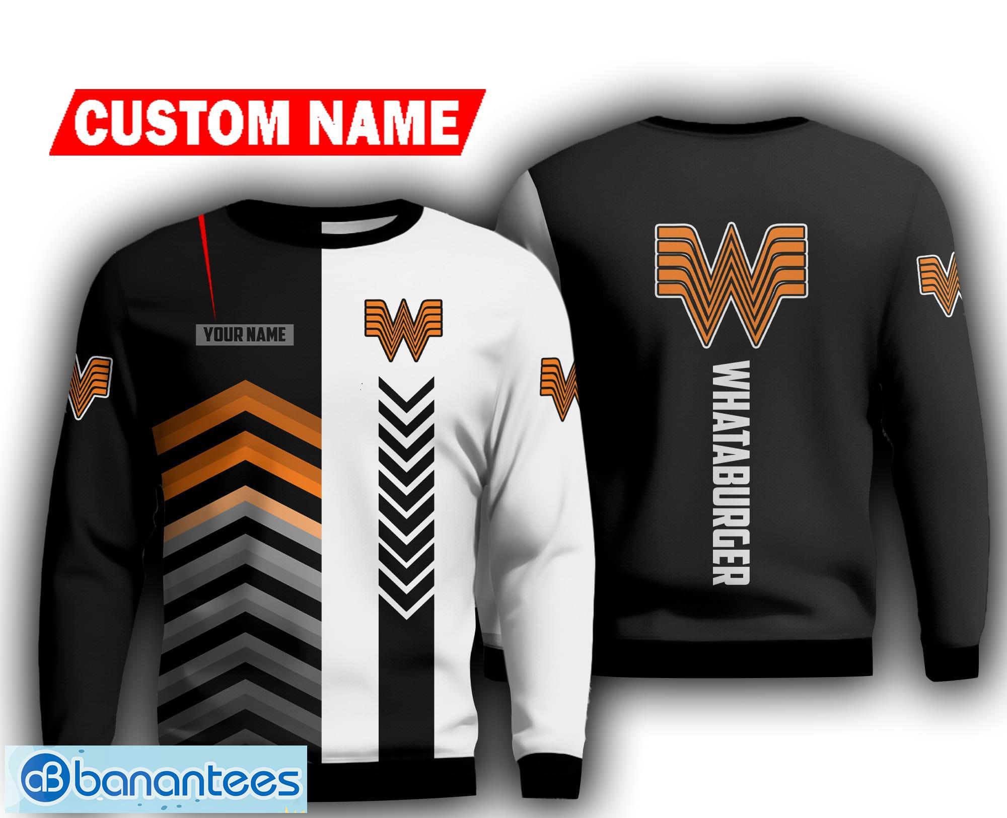 Personalized Name Whataburger Ugly Christmas Sweater