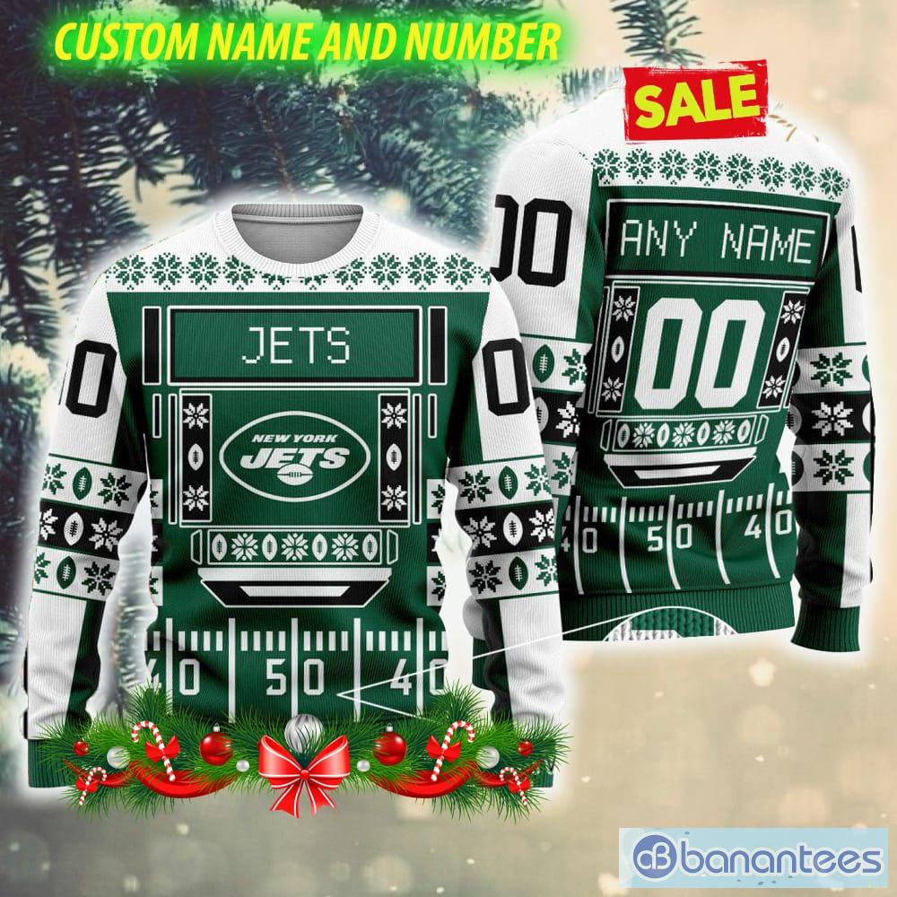 York Jets NFL Knitted Snowfall Ugly Christmas Sweater Green Custom Number And Name Gift Fans - York Jets NFL Knitted Snowfall Ugly Christmas Sweater Green Custom Number And Name Gift Fans York Jets NFL Knitted Snowfall Ugly Christmas Sweater Green Custom Number And Name Gift Fans - York Jets NFL Knitted Snowfall Ugly Christmas Sweater Green Custom Number And Name Gift Fans