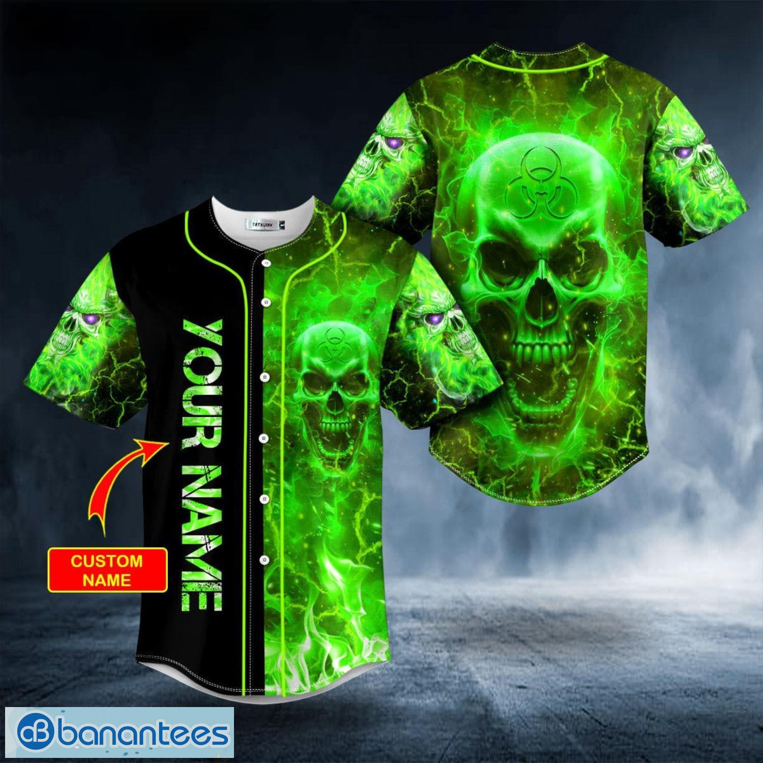 Houston Astros Punisher skull baseball jersey shirt - LIMITED