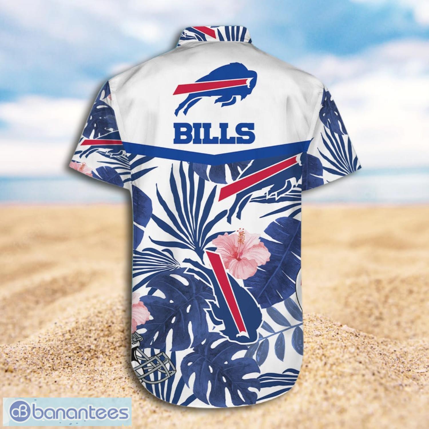 Buffalo Bills Hawaiian Shorts and Shirt Summer Beach Shirt Full Over Printt  - Banantees