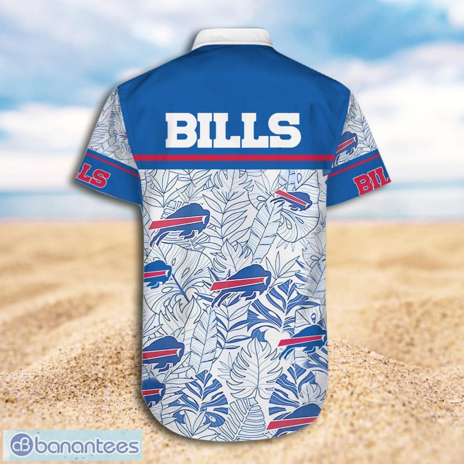 Buffalo Bills NFL Symbol Pattern Short Sleeve Hawaiian Shirt