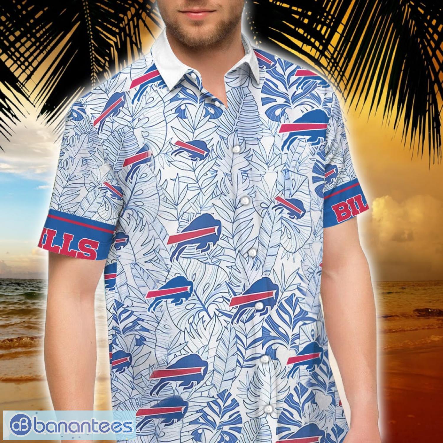 Personalized Chicago Bears Tropical Floral America Flag Aloha Summer  Hawaiian Shirt