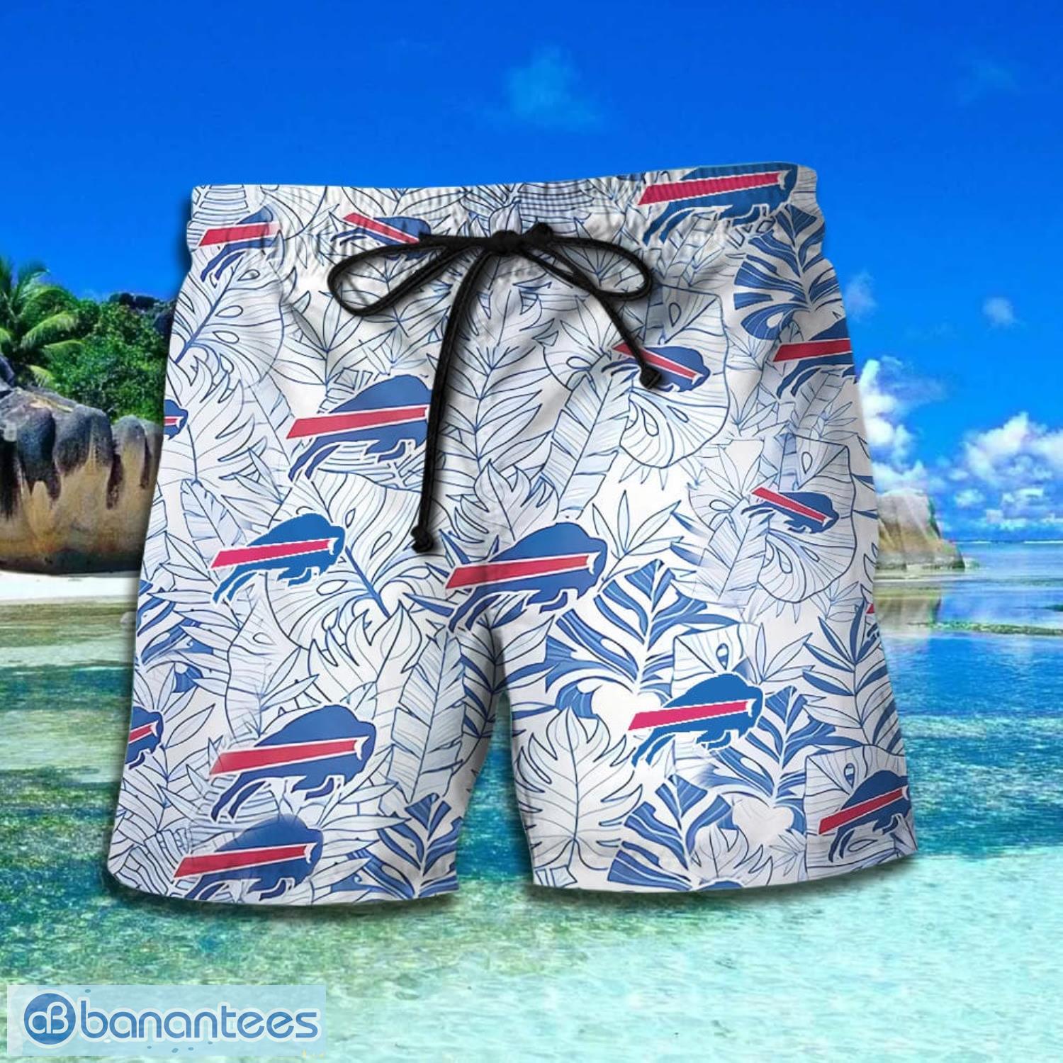 Nfl Buffalo Bills 2023 Summer Hawaiian Shirt And Shorts - Banantees