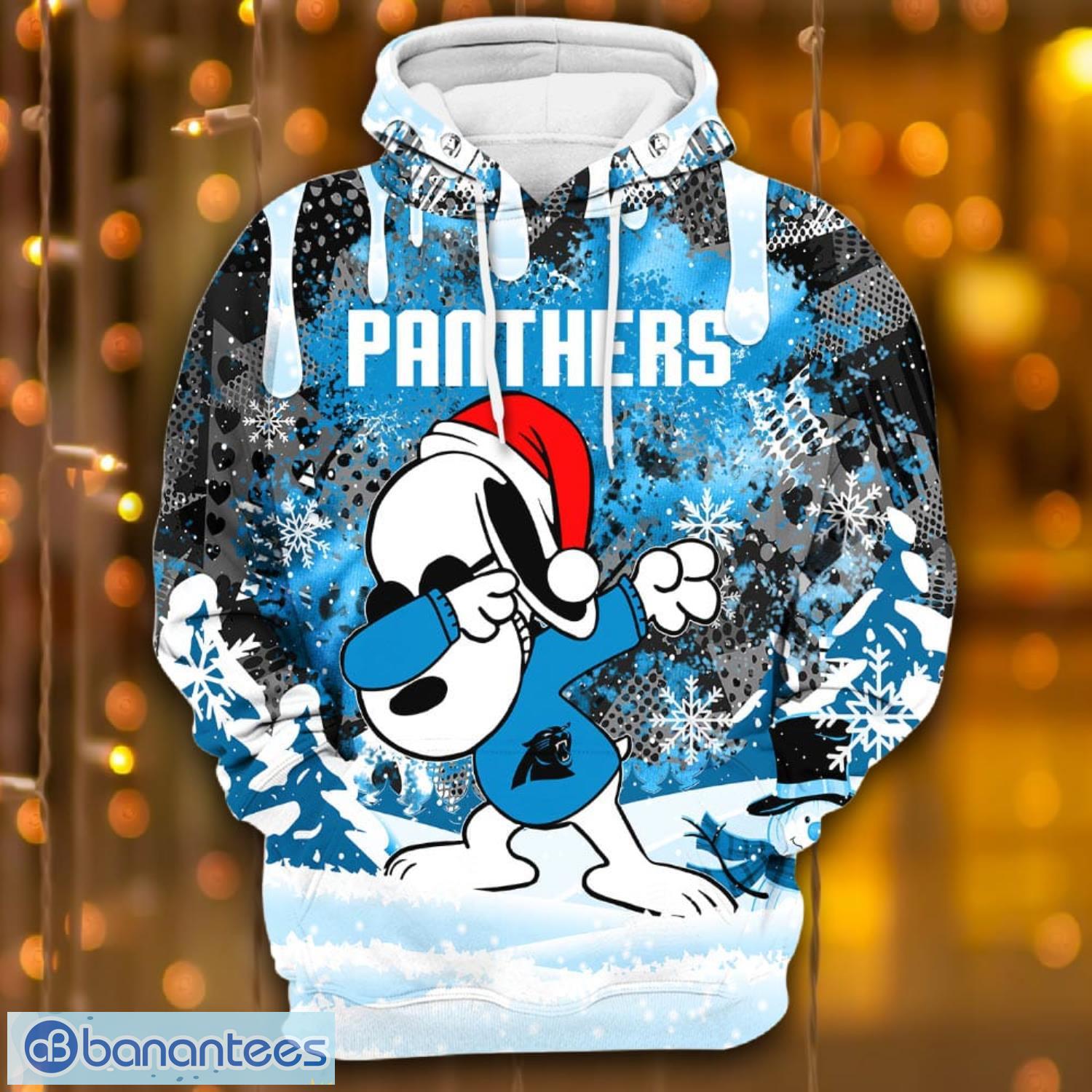 Snoopy Carolina Panthers Christmas shirt, hoodie, sweater, long