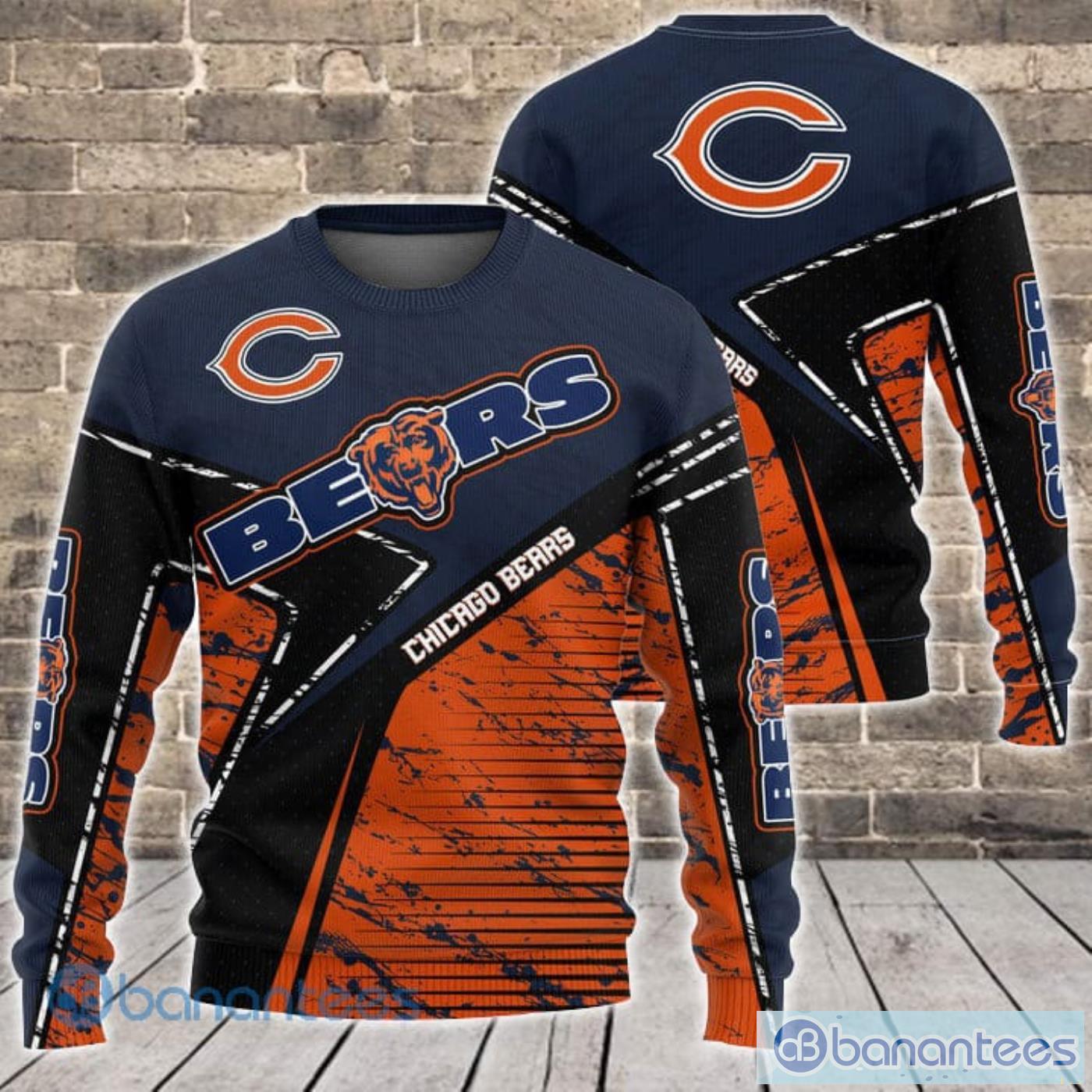 Chicago Bears Nfl All Over Printed 3D Shirt For Fans Product Photo 2