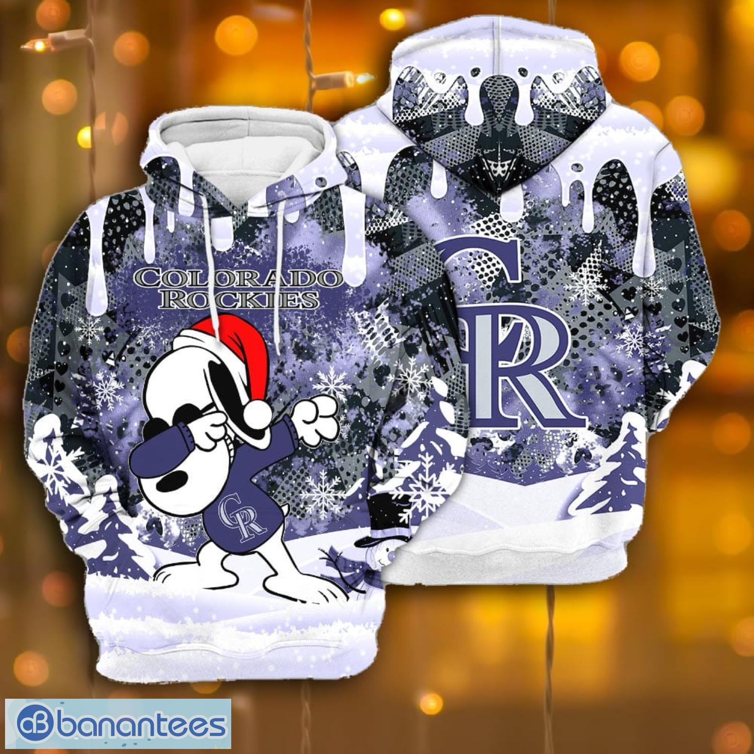 Colorado Rockies Ugly Sweater Useful Snoopy Rockies Gifts