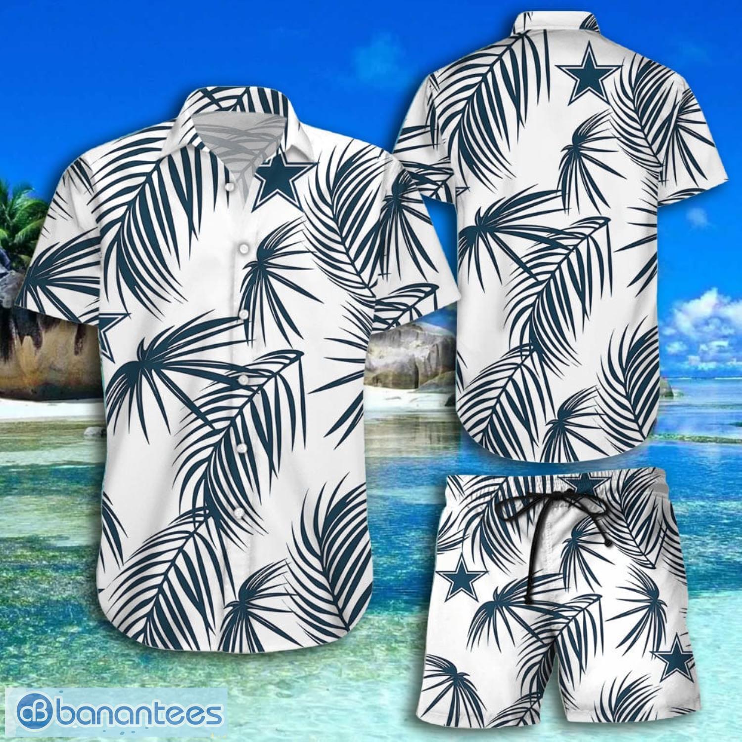 Dallas Cowboys Hibiscus Hawaiian Shirt For Men And Women - Banantees