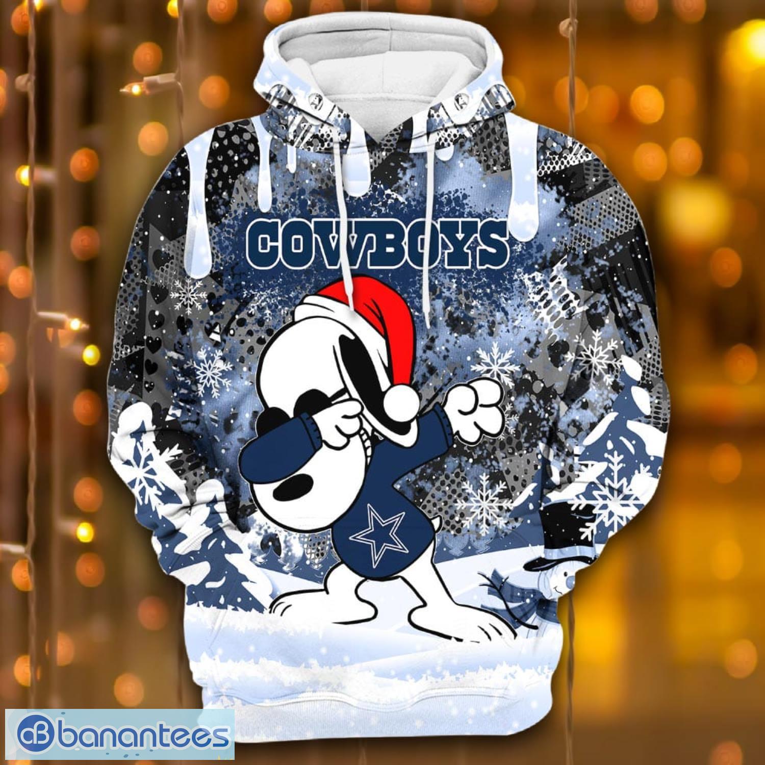 Dallas Cowboys Football White Blue 3D Hoodie All Over Print - T