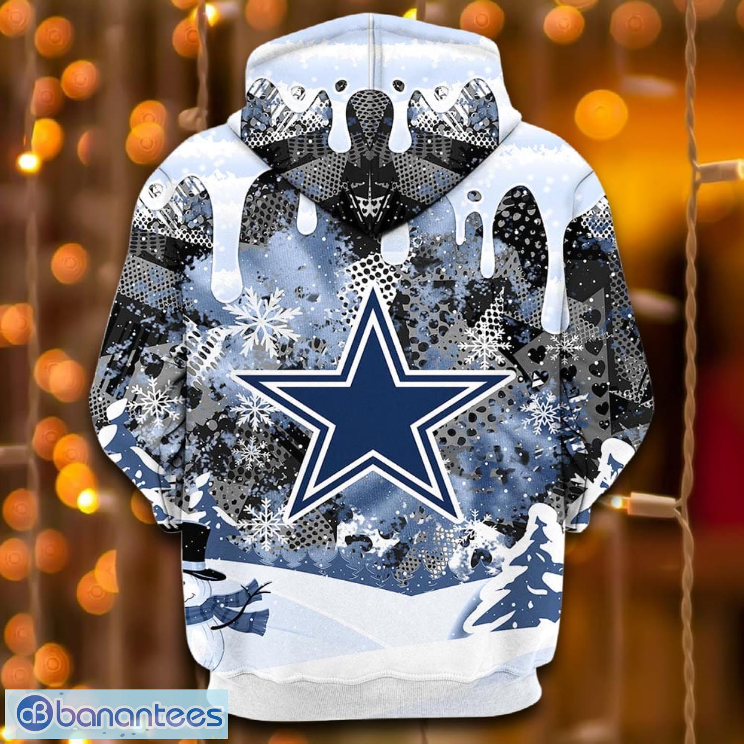 Dallas Cowboys Football 3D Hoodie All Over Print Unique Dallas Cowboys Gifts  - T-shirts Low Price