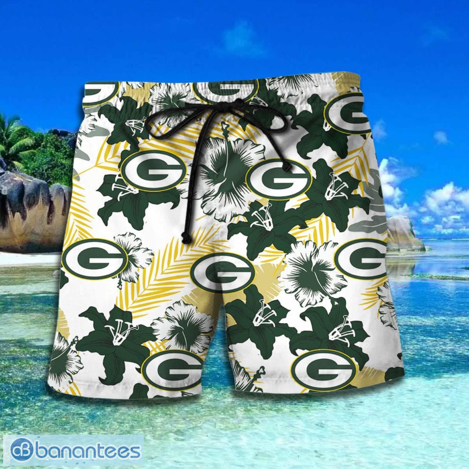 Green Bay Packers Nfl Summer Hawaiian Shirt And Shorts - Banantees