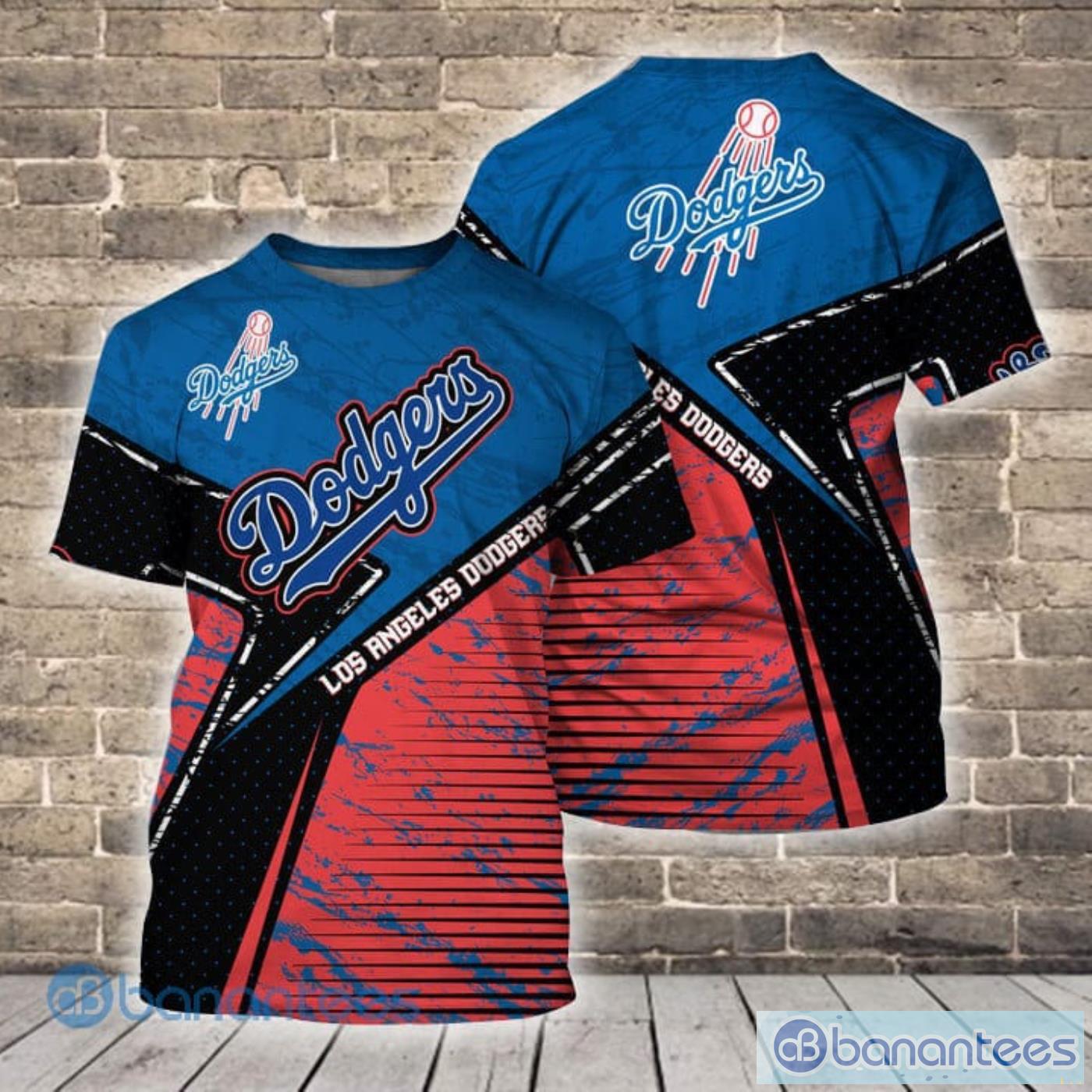 Los Angeles Dodgers Mlb All Over Printed 3D Shirt For Fans Product Photo 1 Los Angeles Dodgers Mlb All Over Printed 3D Shirt For Fans Product Photo 1