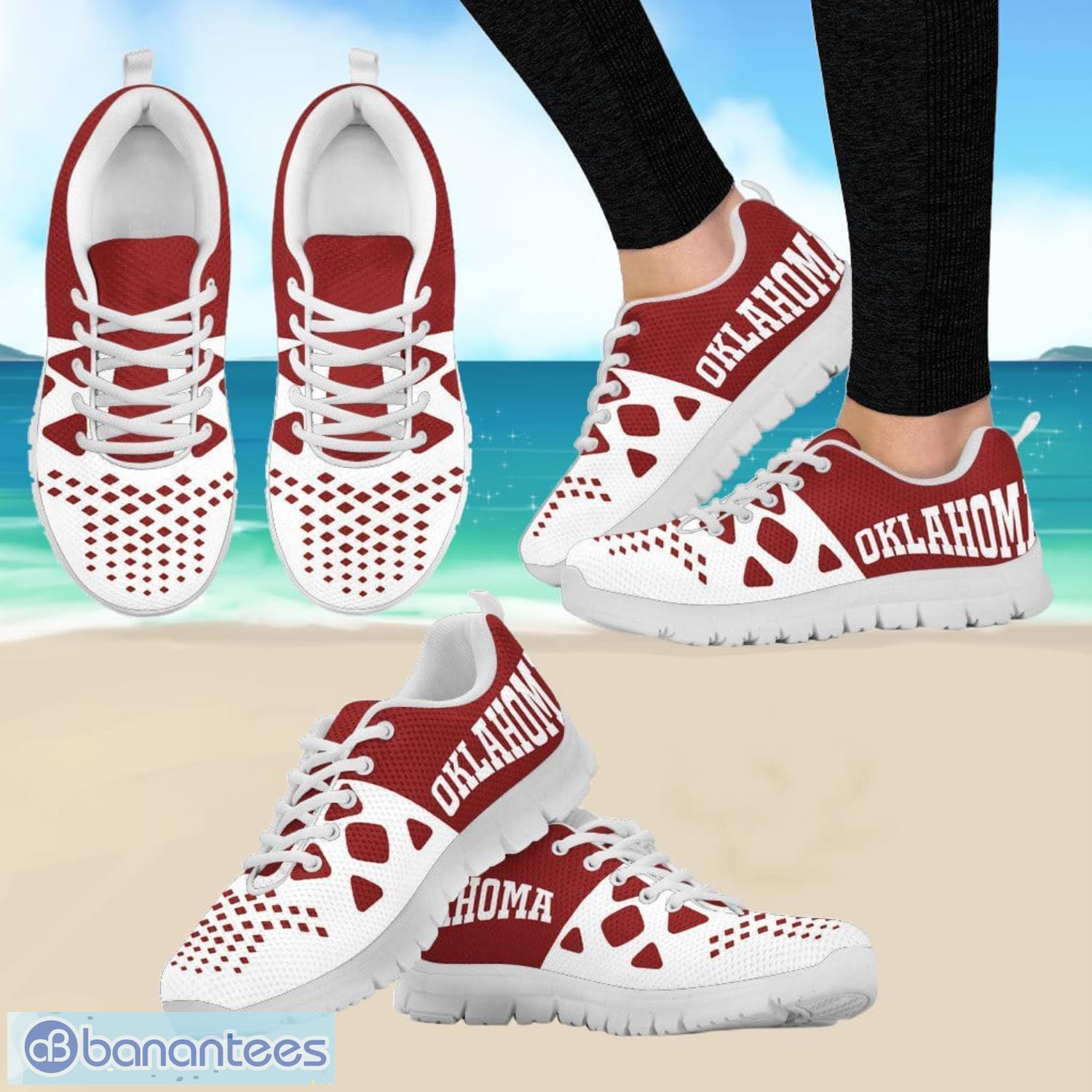 Oklahoma Football Team Sport Shoes Running Shoes Product Photo 1 Oklahoma Football Team Sport Shoes Running Shoes Product Photo 1
