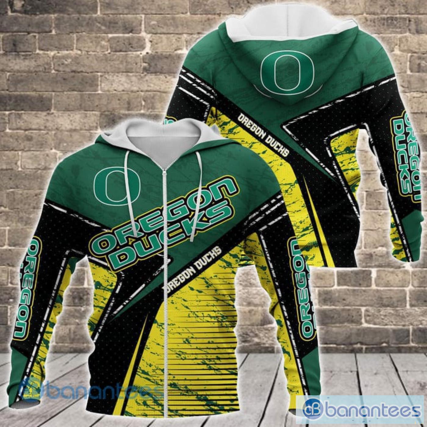Oregon Ducks Ncaa All Over Printed 3D Shirt For Fans Product Photo 2
