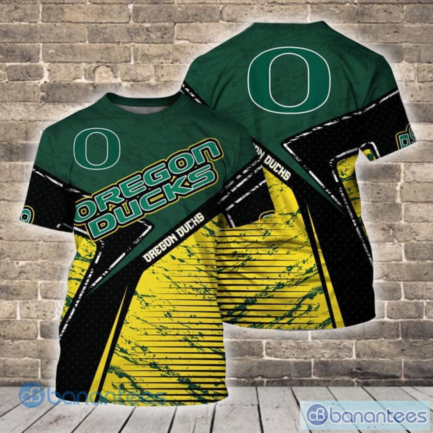 Oregon Ducks Ncaa All Over Printed 3D Shirt For Fans Product Photo 4