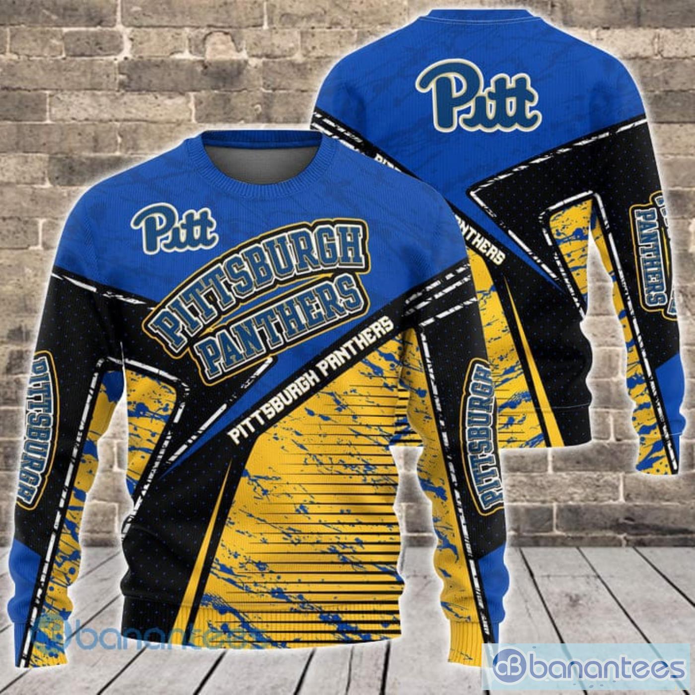 Pittsburgh Panthers Ncaa All Over Printed 3D Shirt For Fans Product Photo 3