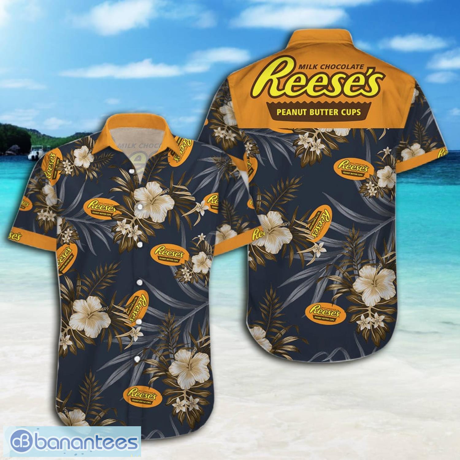 https://image.banantees.com/2023/01/reeses-peanut-butter-cups-tropical-flowers-short-sleeve-hawaiian-shirt-and-short-4.jpg